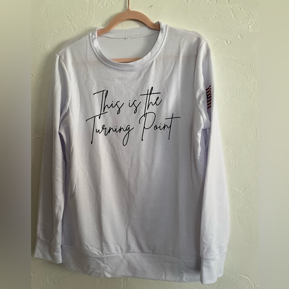 Turning Point Graphic Long Sleeve Shirt Large
